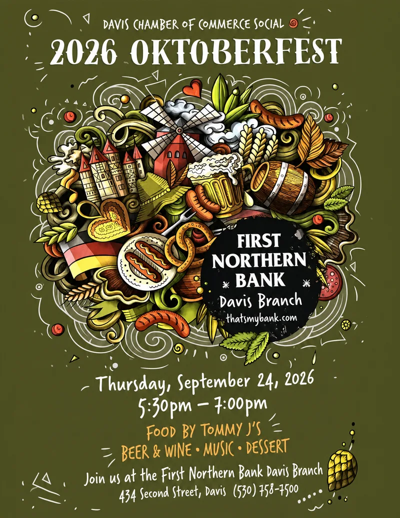 The First Northern Bank 2026 Oktoberfest flyer