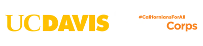 UC Davis College Corps logo