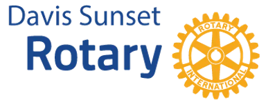 Davis Sunset Rotary logo