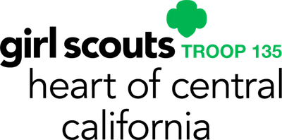 Girl Scouts Troop 135 logo