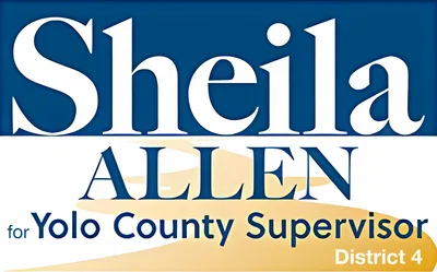 Yolo County Supervisor Sheila Allen logo