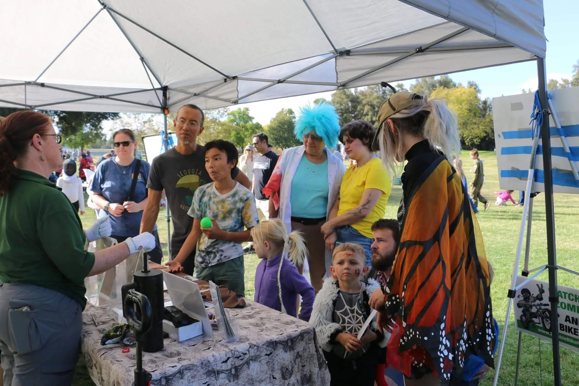 LIVE BATS Are Back at the Zombie Bike Parade!