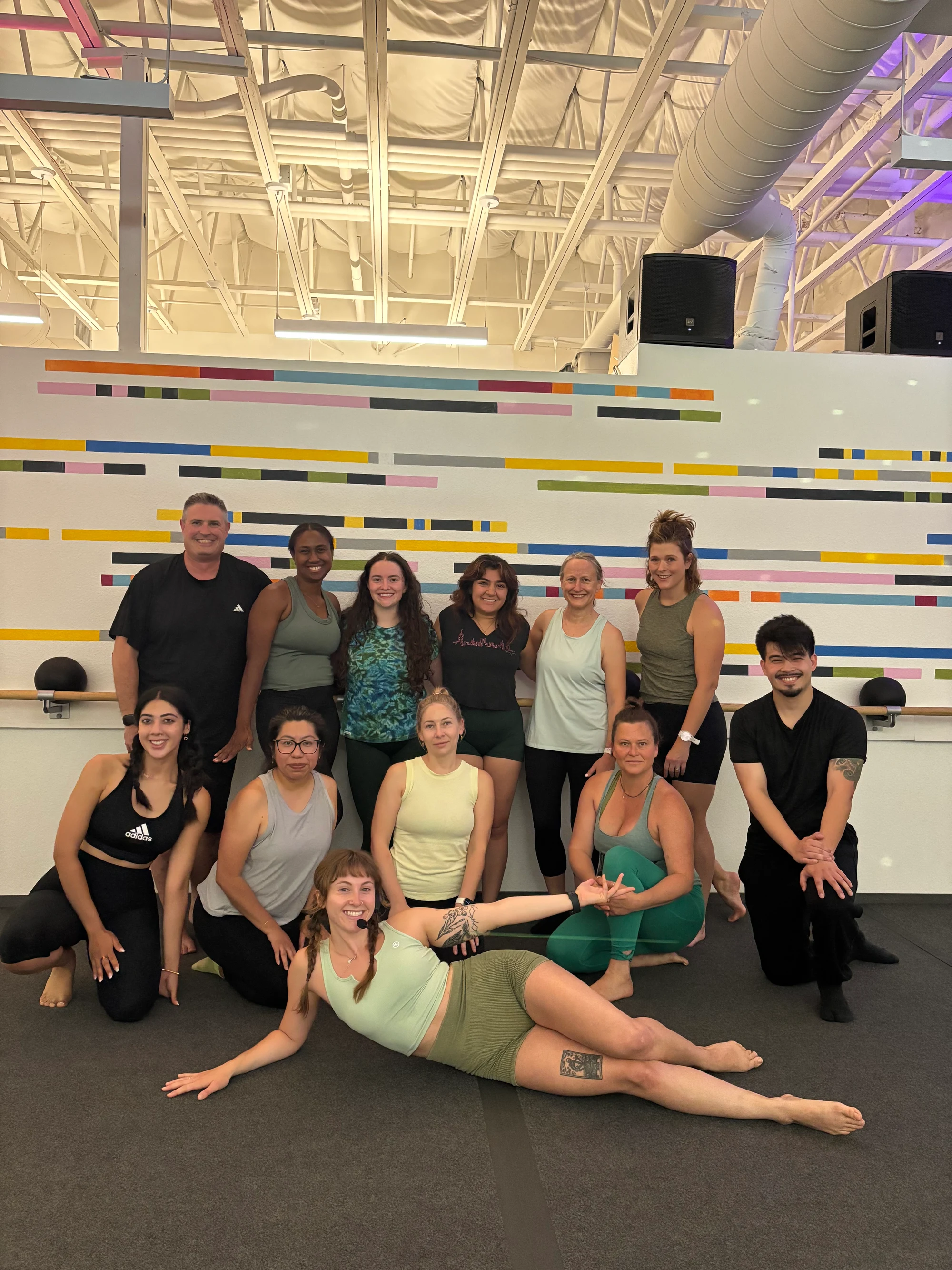 Barre-Bie Girls: Yolo Barre at the festival