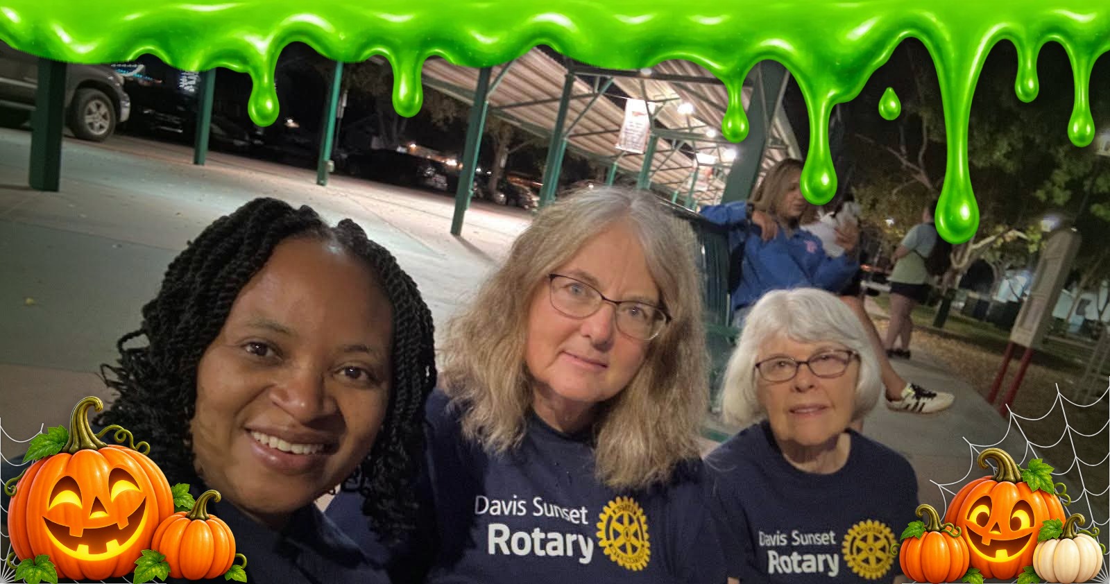 Davis Sunset Rotary joins the zombie horde