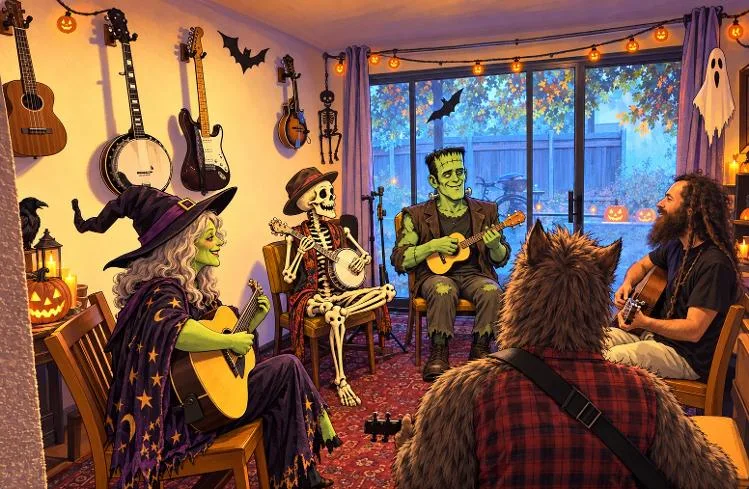The Spooky Jam Station