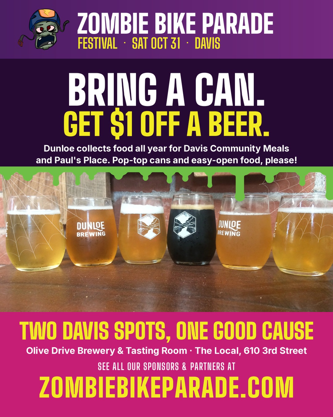 Bring a can, get $1 off a beer at Dunloe Brewing