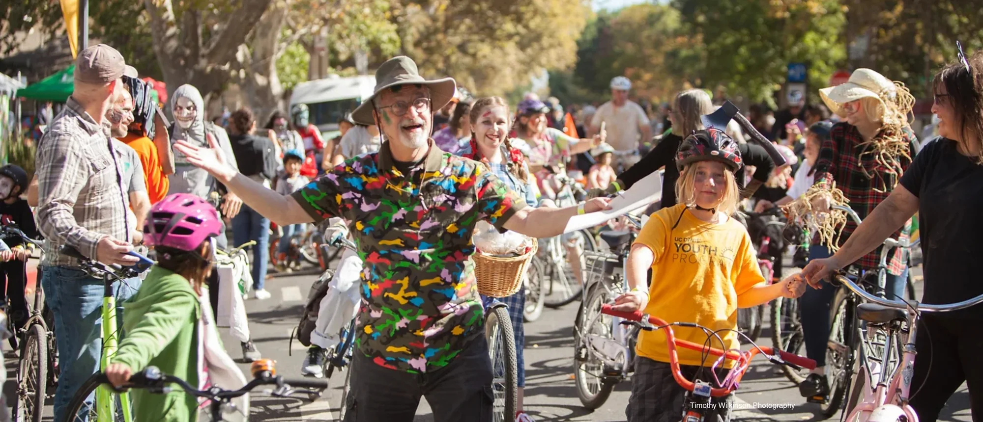 Where Did the Idea for Davis' Zombie Bike Parade Originate
