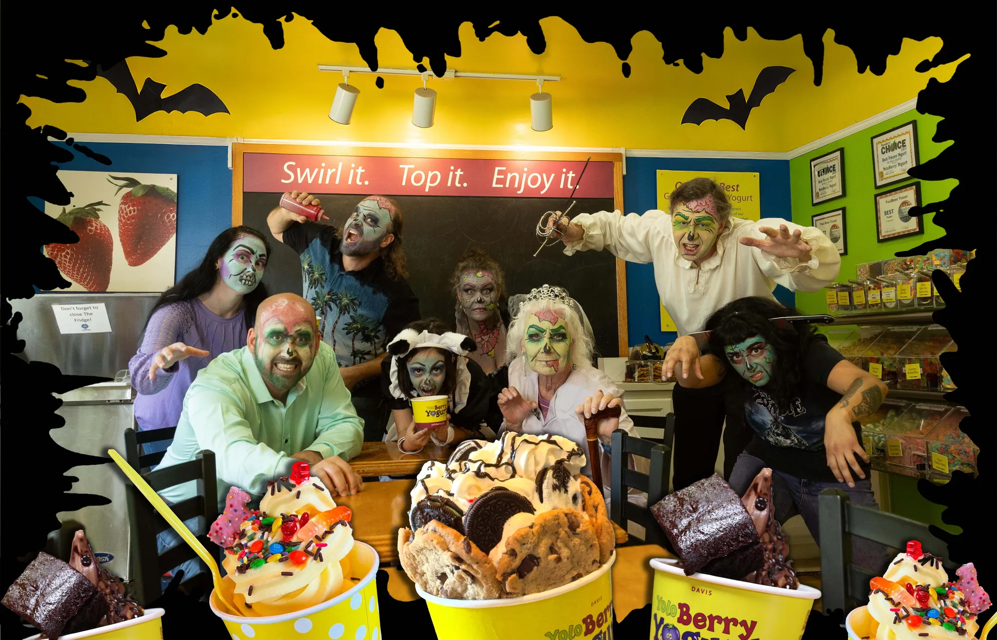 A Spooktacular Thank You to Yoloberry Yogurtt!