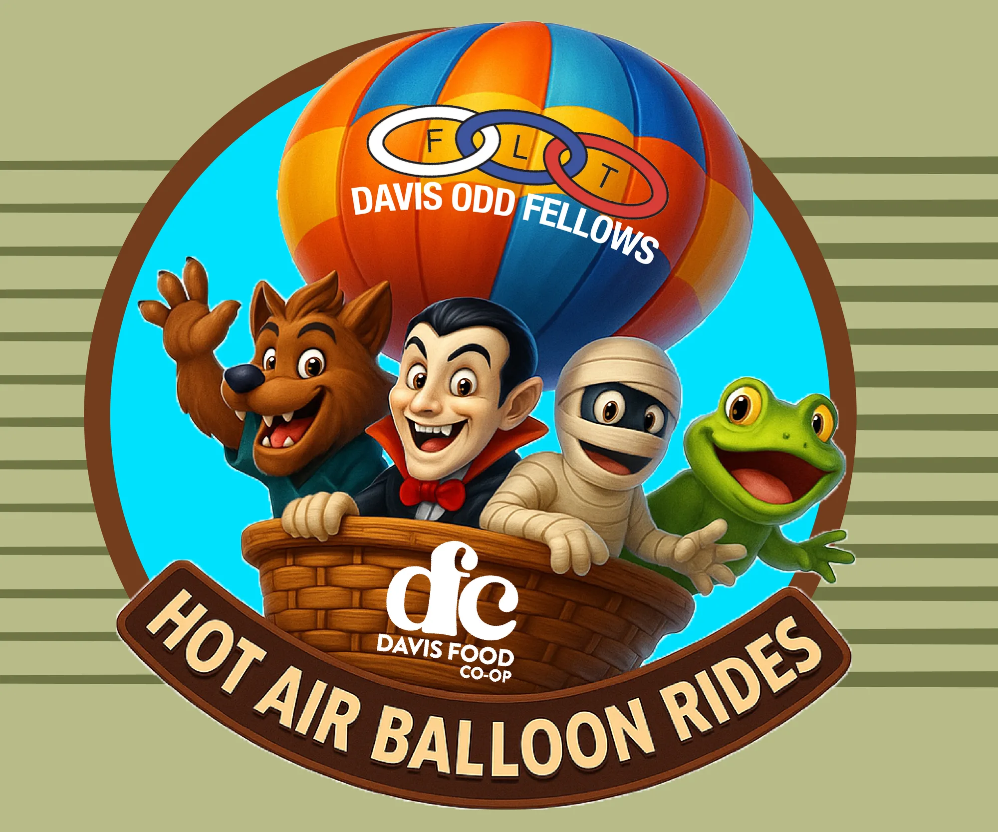 FREE Tethered Hot Air Balloon Rides at the Davis Cemetery