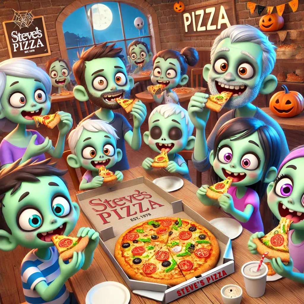 Steve's Pizza Zombie Mash Afterparty!