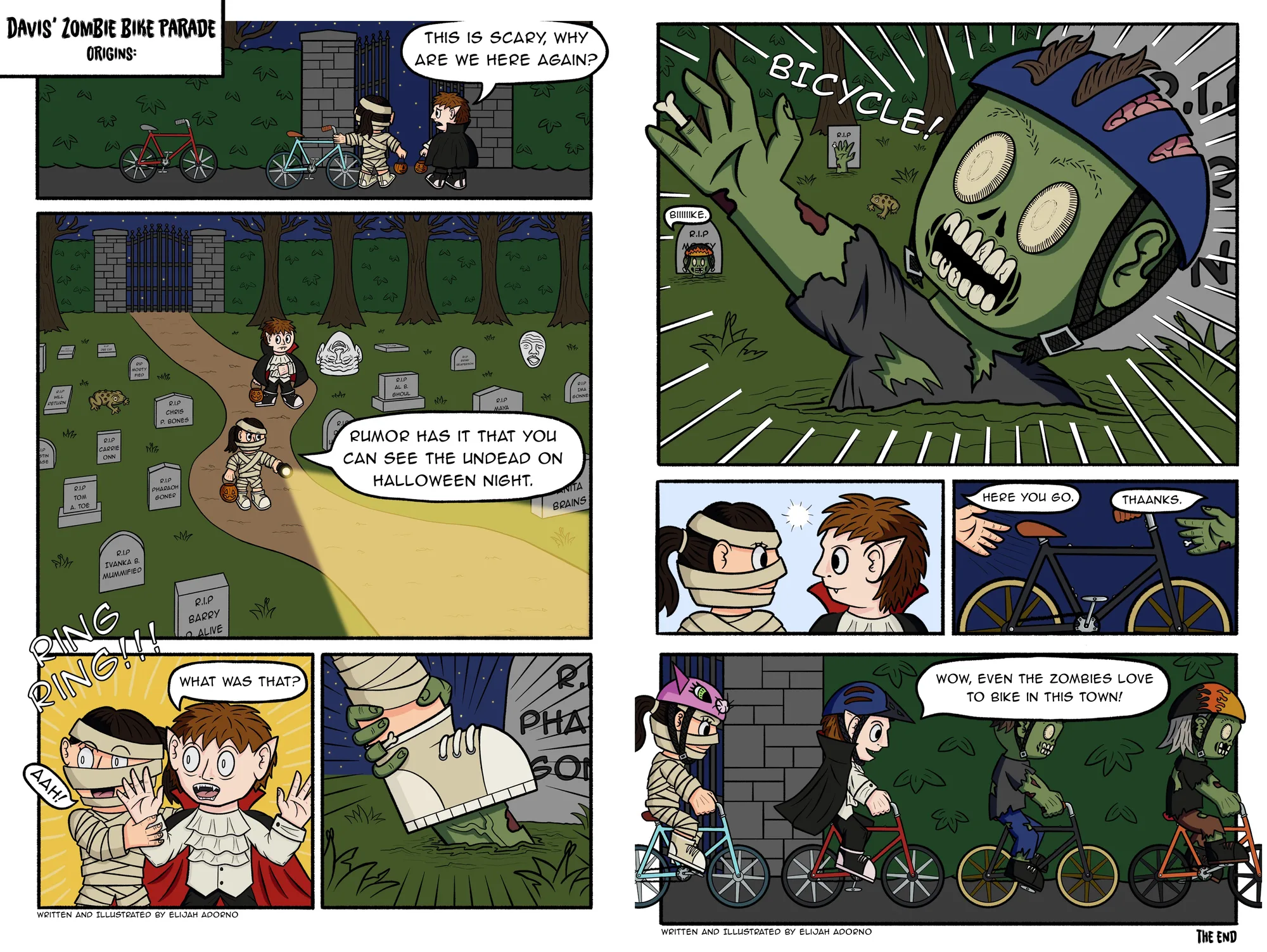 Ever wondered how the Zombie Bike Parade began?