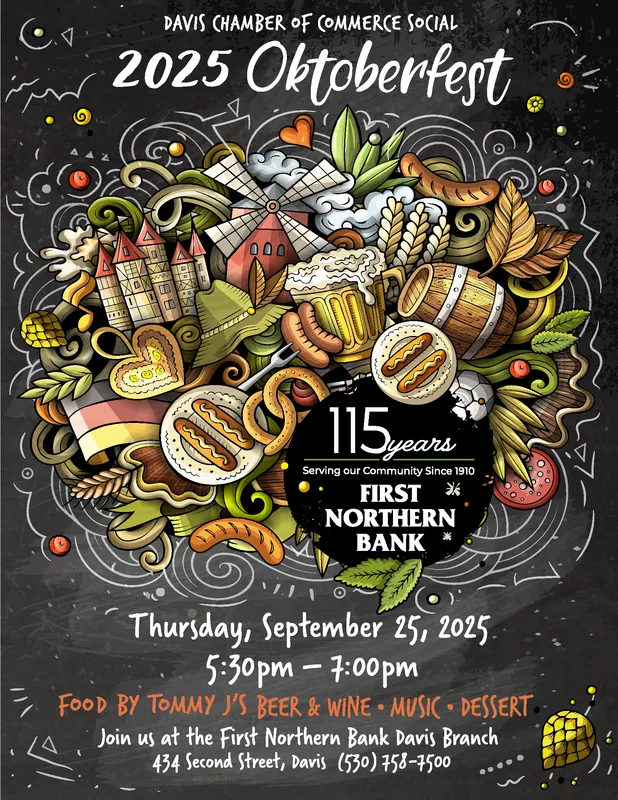 An illustrated Oktoberfest event graphic celebrating 115 years.