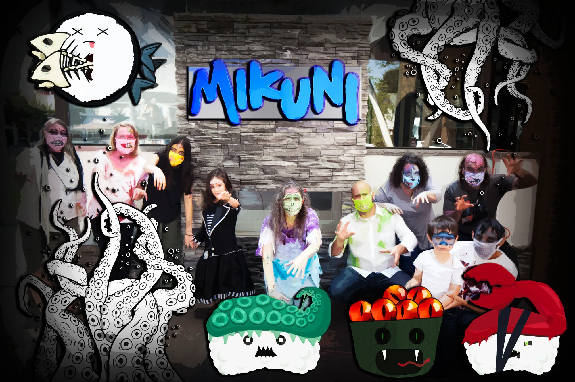 Mikuni Restaurant Supports Norcal Trykers for Davis' Zombie Bike Ride!