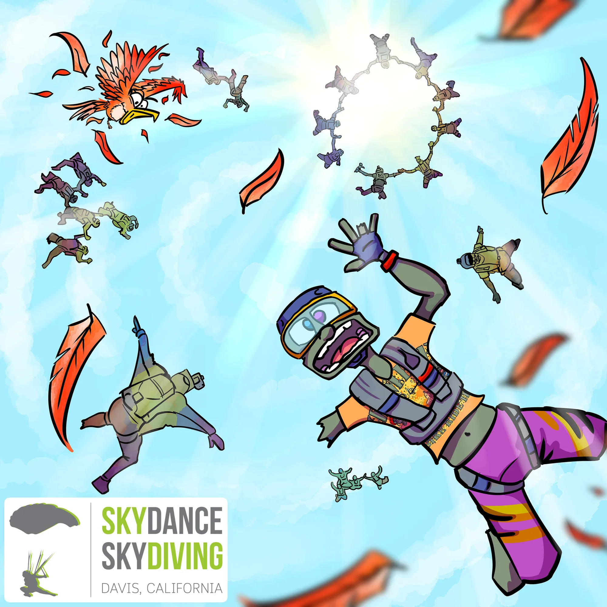 Watch Zombies Fall from the Sky