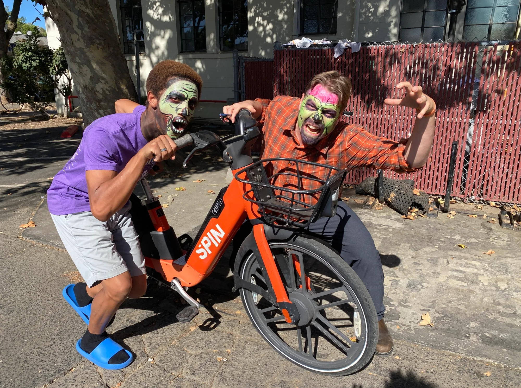 Rent a SPIN Bike or Scooter for the Big Parade!