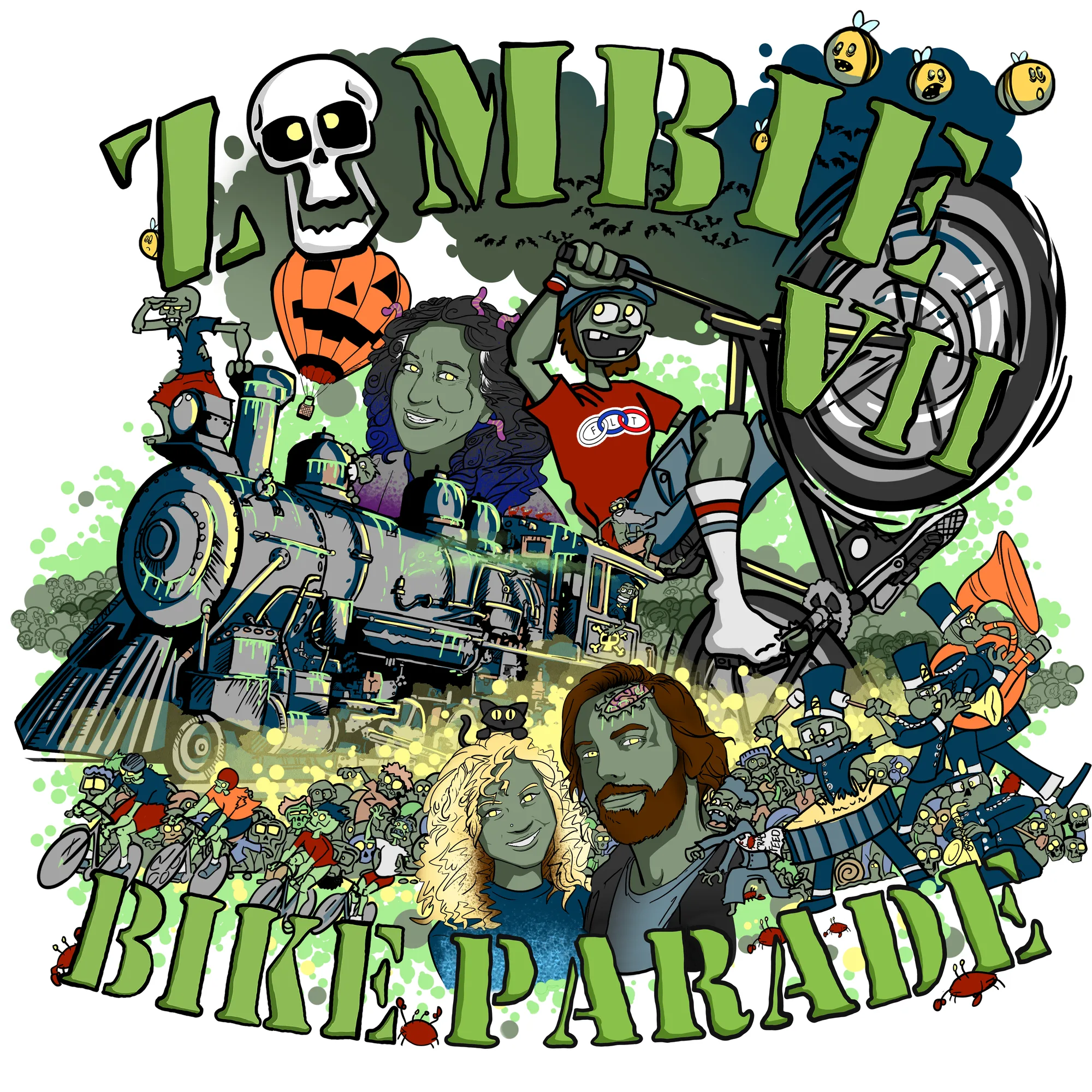 7th Annual Zombie Bike Parade Festival
