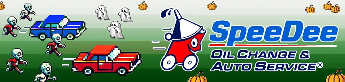 A pixel art illustration of a red wagon.