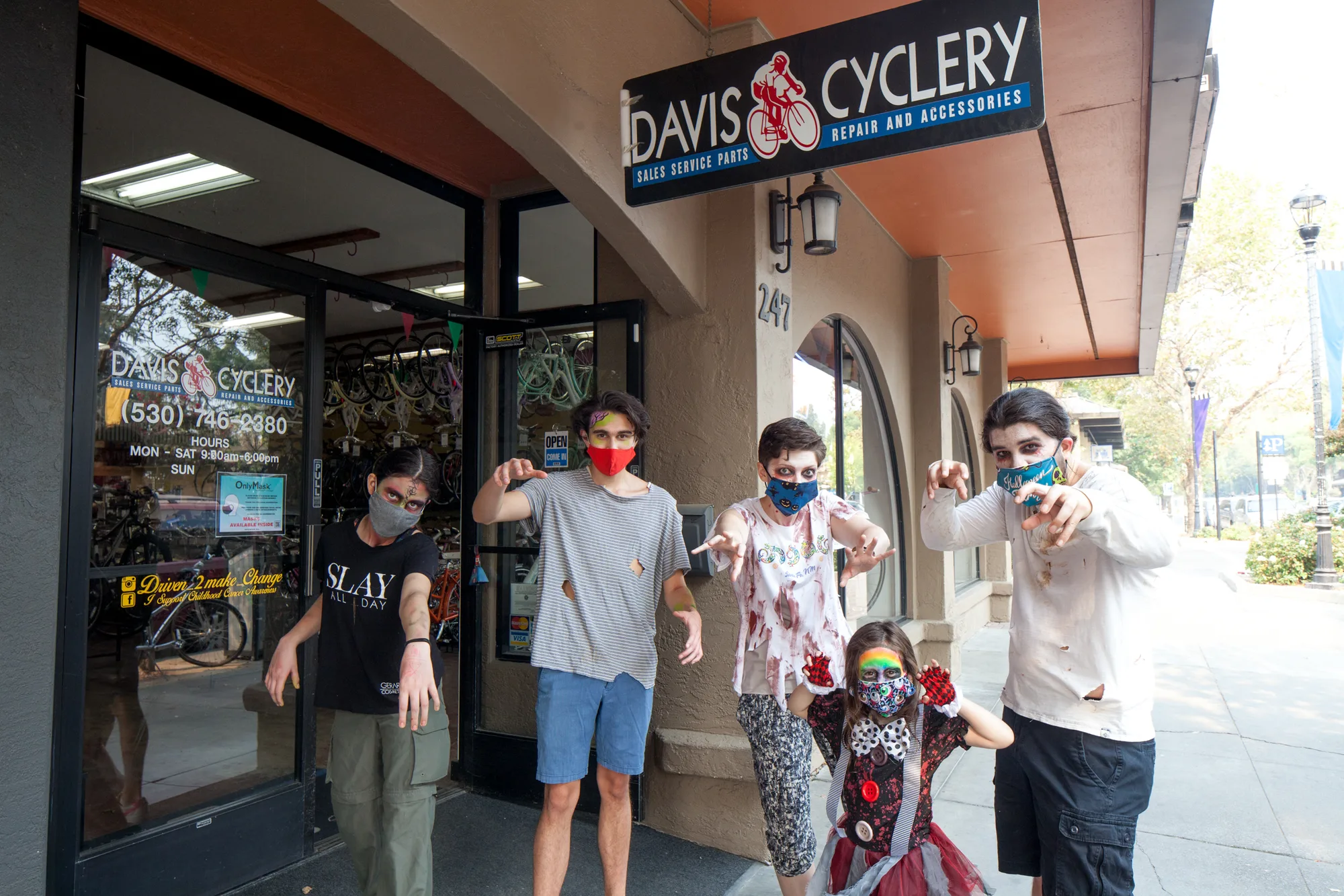Davis Cyclery Sponsors The Zombie Bike Ride