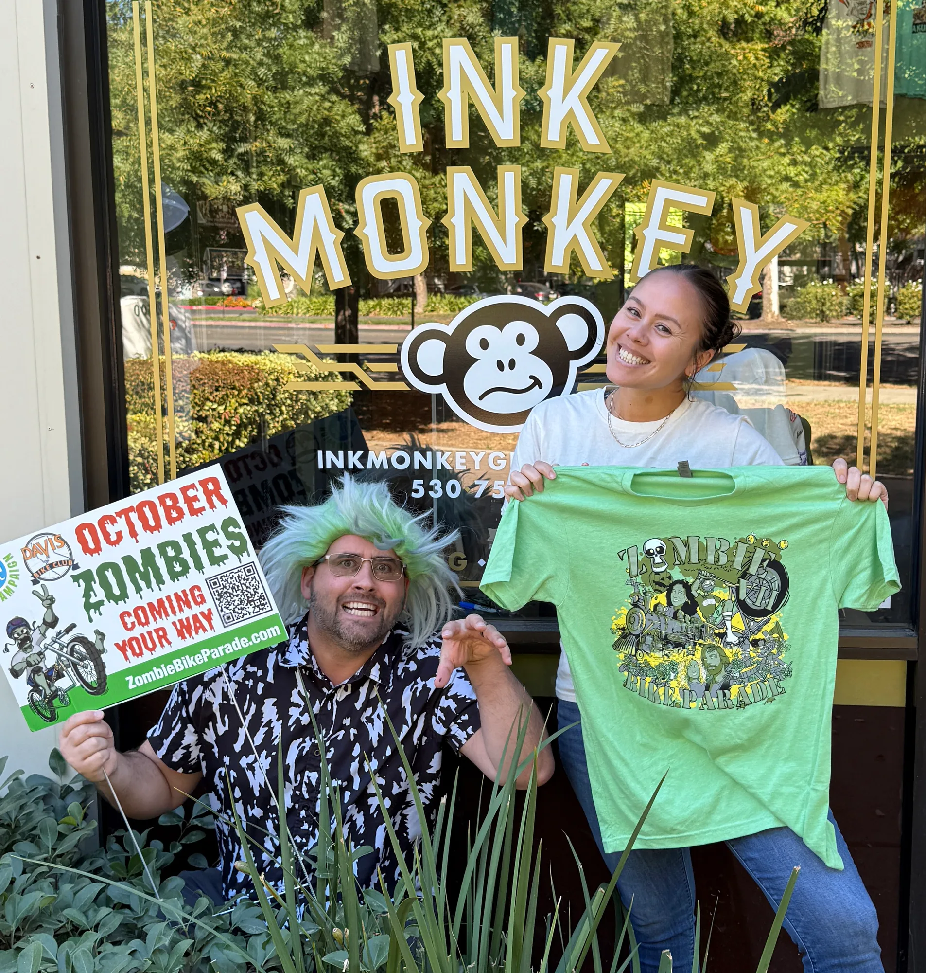Glow-in-the-Dark Zombie T-Shirts!