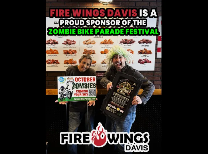 Welcome Fire Wings Davis as a First-time Sponsor