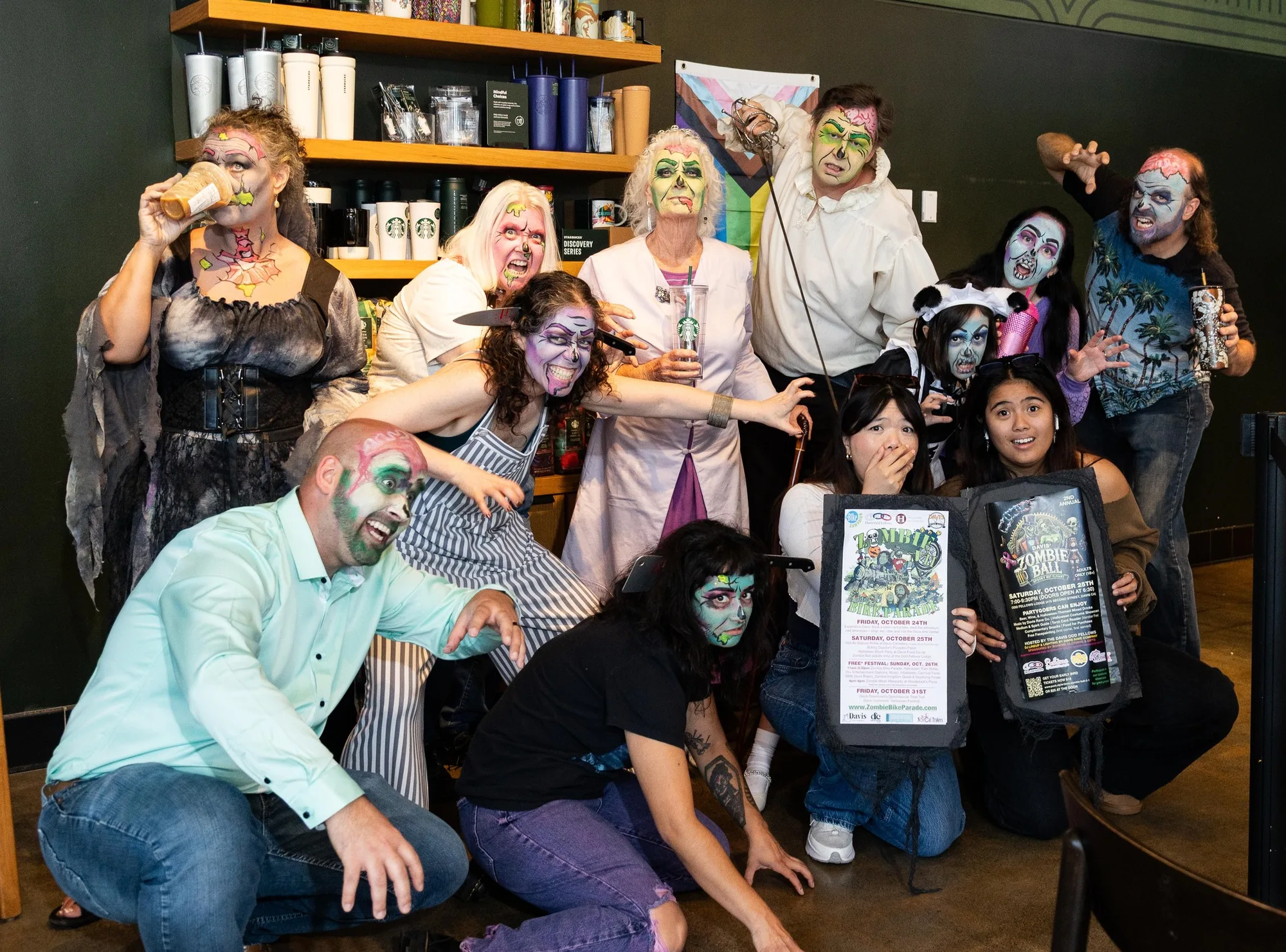 Where will our zombies get their fuel now that Starbucks is closing downtown?