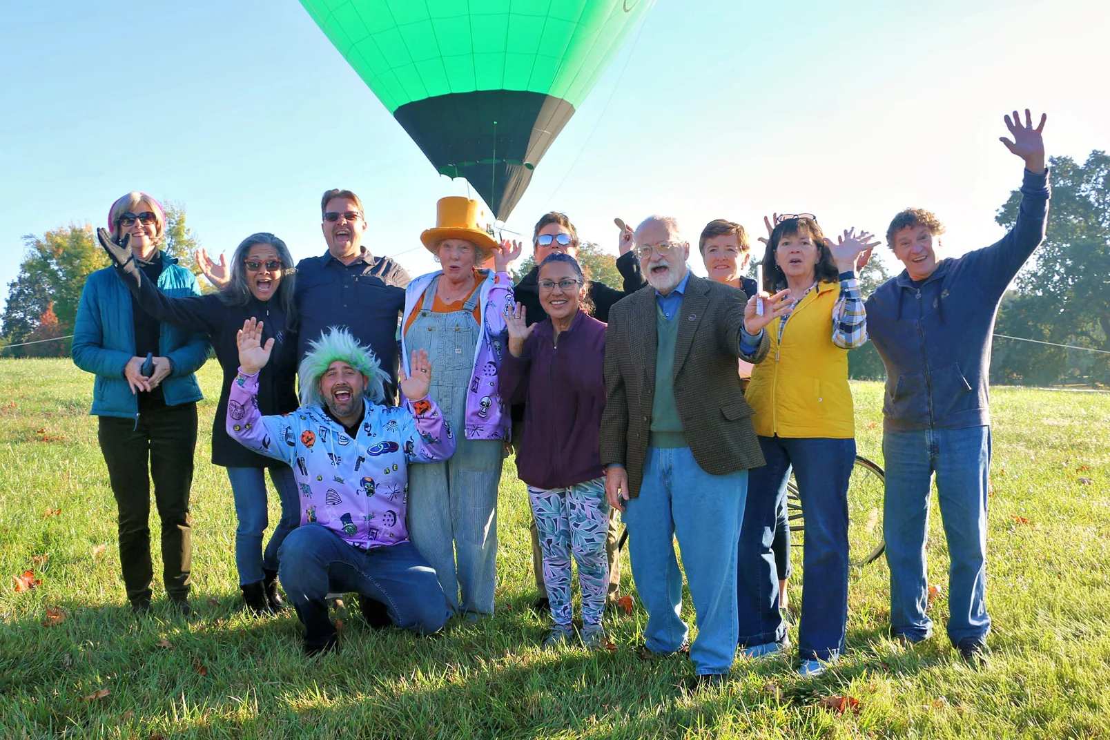 Making Davis History with Tethered Balloon Rides at the Cemetery
